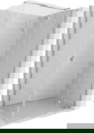 Mexen Mist H T Duschkabine schwenkbar rechts 100 x 120 cm, transparent, Chrom - 8A5T-100-120-01-00-P