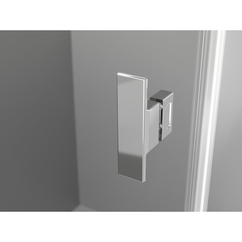 Mexen Mist-H T cabina doccia ad anta destra 105 x 120 cm, trasparente, cromo - 8A5T-105-120-01-00-P