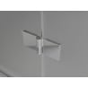 Mexen Mist-H T cabine de douche pivotante droite 105 x 120 cm, transparent, chrome - 8A5T-105-120-01-00-P