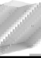 Mexen Lunar-B douchecabine scharnierend rechts 100 x 70 cm, transparant, chroom - 832-100-070-01-00-P