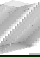 Mexen Lunar-B cabine de douche pivotante droite 85 x 80 cm, transparent, chrome - 832-085-080-01-00-P