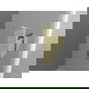 Mexen Mist-H T douchecabine, draaibaar, rechts 100 x 70 cm, transparant, goud - 8A5T-100-070-50-00-P