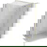 Mexen Mist H T Duschkabine schwenkbar rechts 70 x 80 cm, transparent, gold - 8A5T-070-080-50-00-P