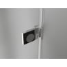 Mexen Lunar-B L cabine de douche pivotante gauche 70 x 70 cm, transparent, chrome - 832L-070-070-01-00-L