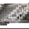 Mexen Lunar-B L schuifdeur links douchecabine 100 x 100 cm, transparant, chroom - 832L-100-100-01-00-L