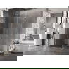 Mexen Lunar-B L schuifdeur links douchecabine 100 x 100 cm, transparant, chroom - 832L-100-100-01-00-L