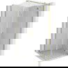 Mexen Mist-H T douchecabine draaibaar rechts 100 x 100 cm, transparant, goud - 8A5T-100-100-50-00-P