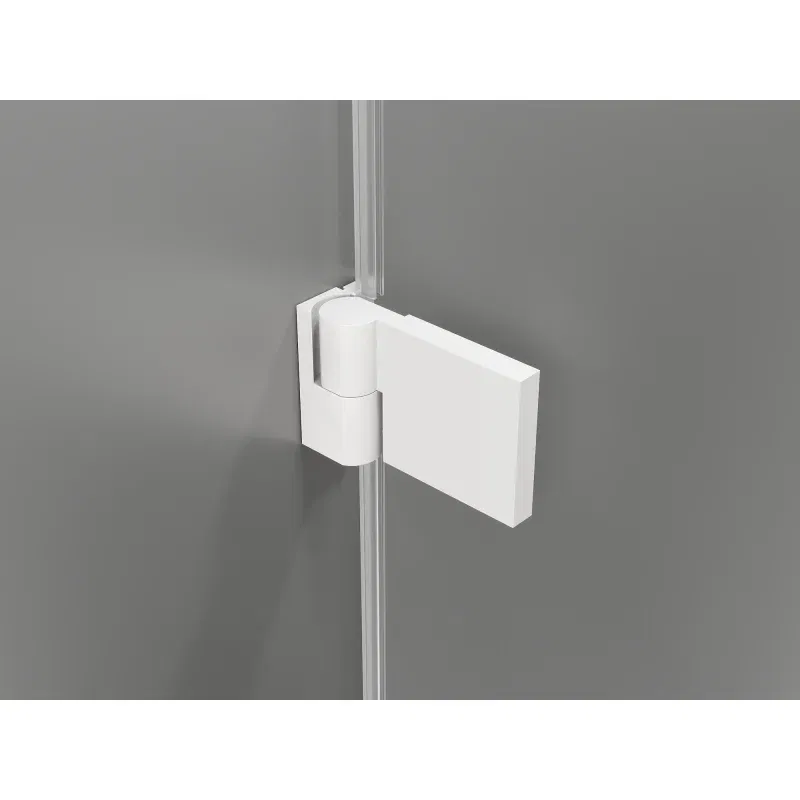 Mexen Lunar-B cabine de douche pivotante gauche 90 x 70 cm, transparent, blanc - 832-090-070-20-00-L