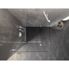 Mexen Lunar-B pööratav vasak dušinurk 80 x 80 cm, läbipaistev, valge - 832-080-080-20-00-L