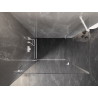 Mexen Lunar-B vasakukäeline dušinurk 90 x 80 cm, läbipaistev, valge - 832-090-080-20-00-L
