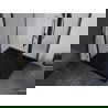 Mexen Apia douchecabine schuif 90 x 90 cm, transparant, zwart + Flat douchebak, zwart - 840-090-090-70-00-4070B