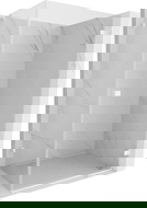 Mexen Lunar-B duschkabin fällbar höger 100 x 90 cm, transparent, vit - 832-100-090-20-00-P