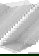Mexen Lunar-B L Duschkabine mit Schwingtür links 80 x 70 cm, transparent, weiß - 832L-080-070-20-00-L