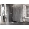 Mexen Lunar-B L cabine de douche pivotante gauche 85 x 70 cm, transparent, blanc - 832L-085-070-20-00-L
