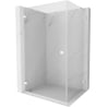 Mexen Lunar-B L cabine de douche pivotante gauche 95 x 70 cm, transparent, blanc - 832L-095-070-20-00-L