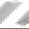 Mexen Lunar-B L Duschkabine schwenkbar links 80 x 80 cm, transparent, weiß - 832L-080-080-20-00-L