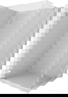 Mexen Lunar-B L draaideur douchecabine links 85 x 80 cm, transparant, wit - 832L-085-080-20-00-L