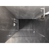 Mexen Lunar-B L tuš kabina sa zakretnim vratima lijevo 100 x 90 cm, prozirna, bijela - 832L-100-090-20-00-L