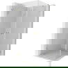Mexen Lunar-B scharnierende douchecabine links 80 x 80 cm, transparant, goud - 832-080-080-50-00-L
