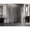 Mexen Lunar-B Duschkabine rechts 85 x 70 cm, transparent, gold - 832-085-070-50-00-P