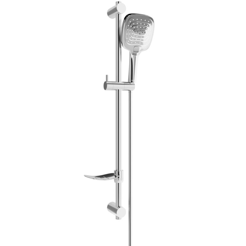 Mexen DF17 Duschset Mit Gleitschiene, Chrom - 785174582-00