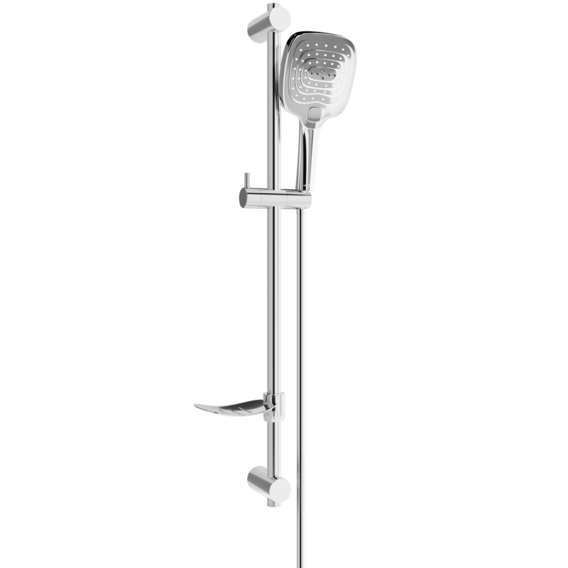 Mexen DF17 rutschfeste Duschset, Chrom - 785174582-00