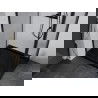 Mexen Apia schuifbare douchecabine 120 x 70 cm, transparant, zwart + Flat douchebak, zwart - 840-120-070-70-00-4070B