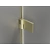 Mexen Lunar-B Duschkabine mit Tür links 90 x 70 cm, transparent, gebürstetes Gold - 832-090-070-55-00-L