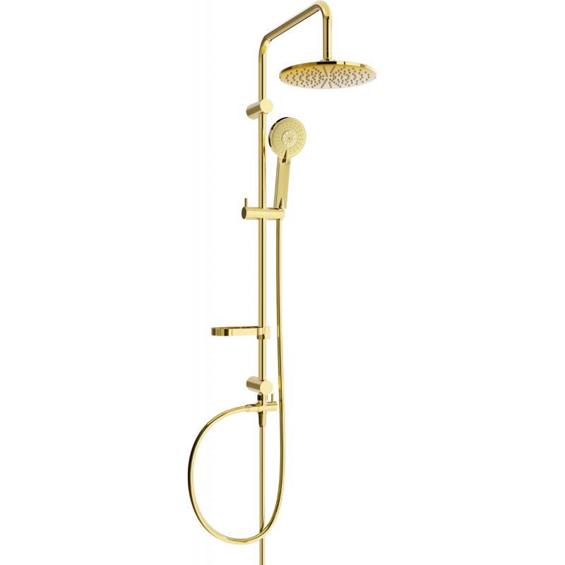 Mexen X40 columna de ducha, dorada - 798404091-50