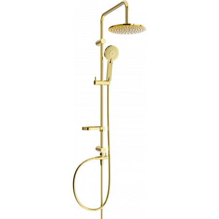 Mexen X40 columna de ducha, dorada - 798404091-50