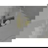 Mexen Mist-H T douchecabine draaiend links 80 x 100 cm, transparant, goud geborsteld - 8A5T-080-100-55-00-L