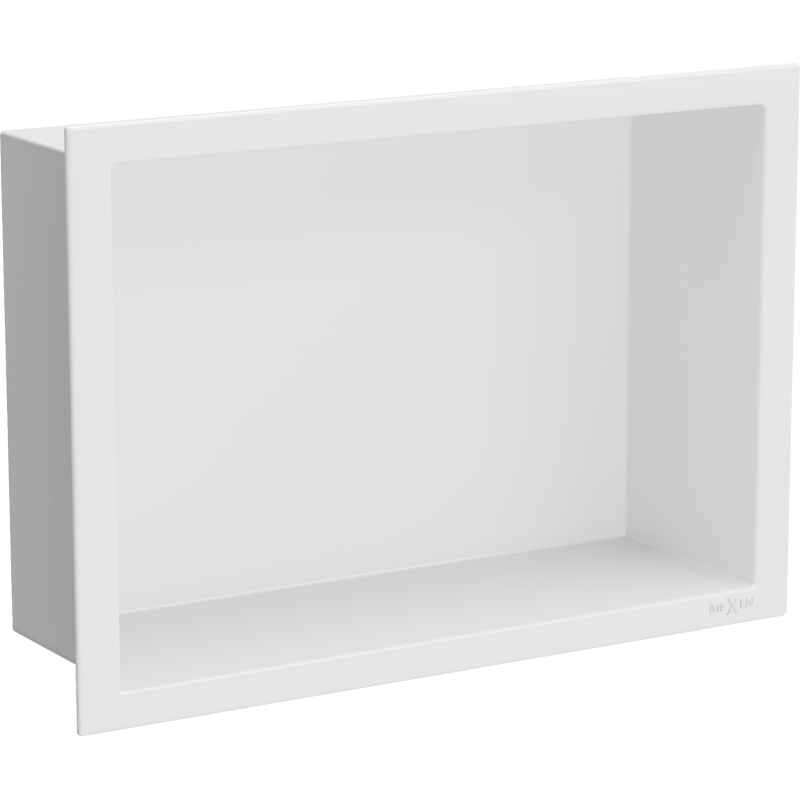 Mexen X-Wall-R estante de nicho con reborde 30 x 20 cm, blanco - 1920302010