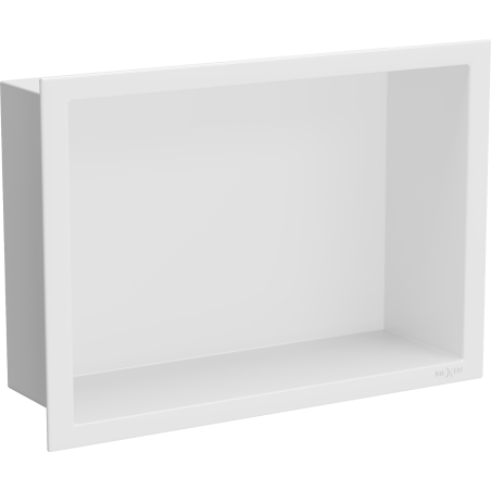 Mexen X-Wall-R prateleira embutida com flange 30 x 20 cm, branca - 1920302010