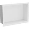Mexen X-Wall-R prateleira embutida com flange 30 x 20 cm, branca - 1920302010