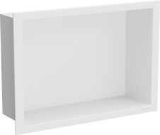 Mexen X-Wall-R nischhylla med krage 30 x 20 cm, vit - 1920302010