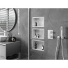 Mexen X-Wall-R étagère d'encastrement avec collerette 30 x 20 cm, blanche - 1920302010