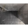 Mexen Lunar-B cabine de douche à charnière droite 100 x 90 cm, transparent, or brossé - 832-100-090-55-00-P