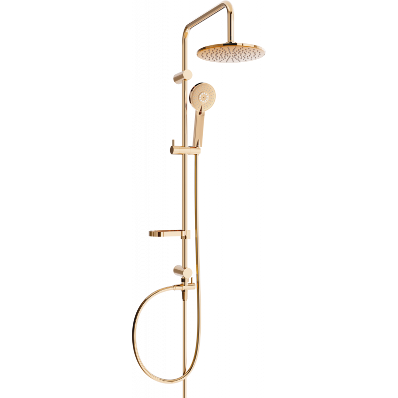 Mexen X40 coluna de duche, ouro rosa - 7984040091-60