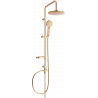 Mexen X40 columna de ducha, oro rosa - 7984040091-60