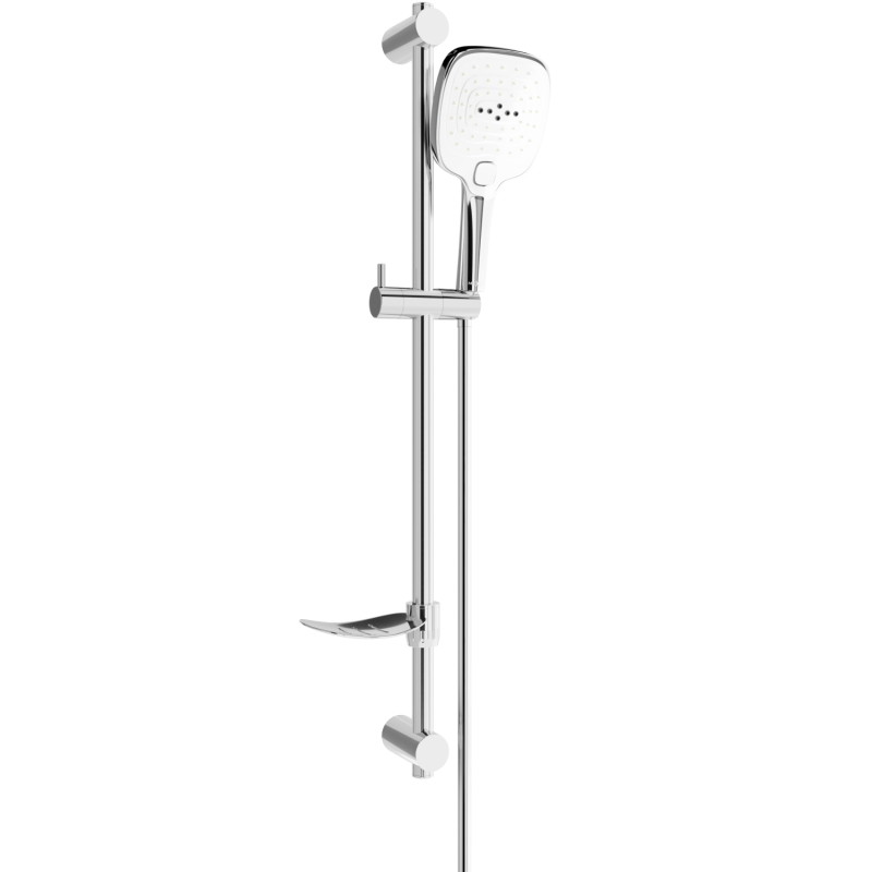 Mexen DF17 sliding shower set, chrome - 785174582-02