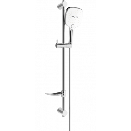 Mexen DF17 kit de ducha deslizante, cromo - 785174582-02