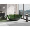Mexen Glass Forest freistehende transparente Badewanne 170 x 85 cm, Chromverschluss - 58061708502