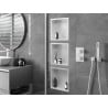 Mexen X-Wall-R Nischeregal mit Flansch 30 x 30 cm, weiß - 1920303010