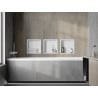 Mexen X-Wall-R Nischeregal mit Flansch 30 x 30 cm, weiß - 1920303010
