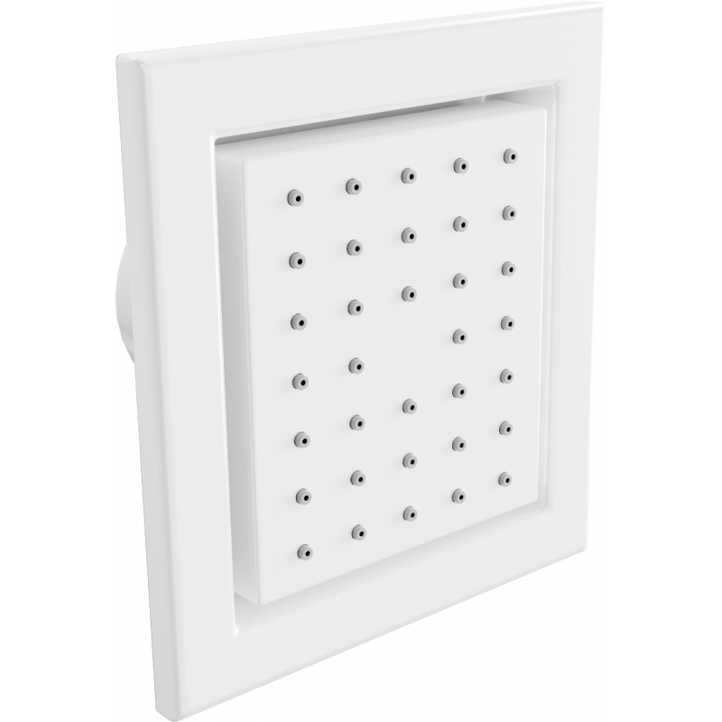 Mexen buse latérale encastrée, blanche - 79365-20
