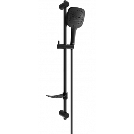Mexen DF17 skjutbar duschset, svart - 785174582-70