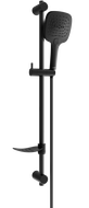 Mexen DF17 skjutbar duschset, svart - 785174582-70
