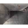 Mexen Lunar-B Duschkabine schwenkbar links 70 x 70 cm, transparent, gebürstetes Kupfer - 832-070-070-65-00-L