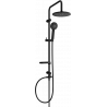 Mexen X40 Shower Column, Black - 7984040091-70