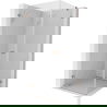 Mexen Lunar-B Duschkabine schwenkbar links 80 x 80 cm, transparent, gebürstetes Kupfer - 832-080-080-65-00-L